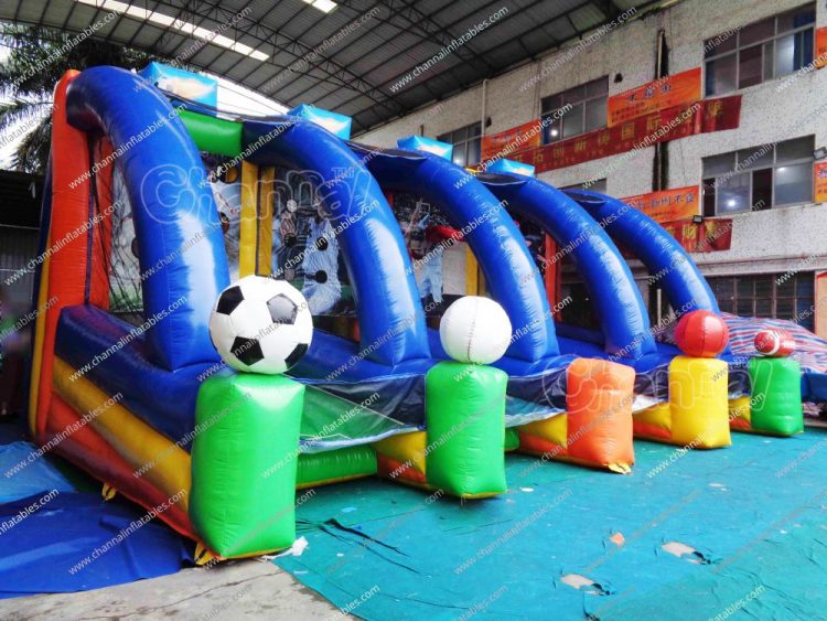 multi-sports inflatable game for carnival