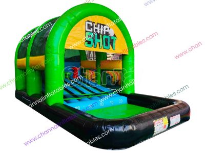 inflatable chip shot golf game
