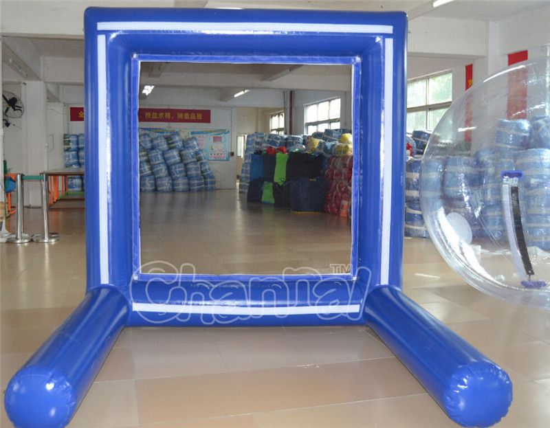 Inflatable Hockey Goalie Game Channal Inflatables