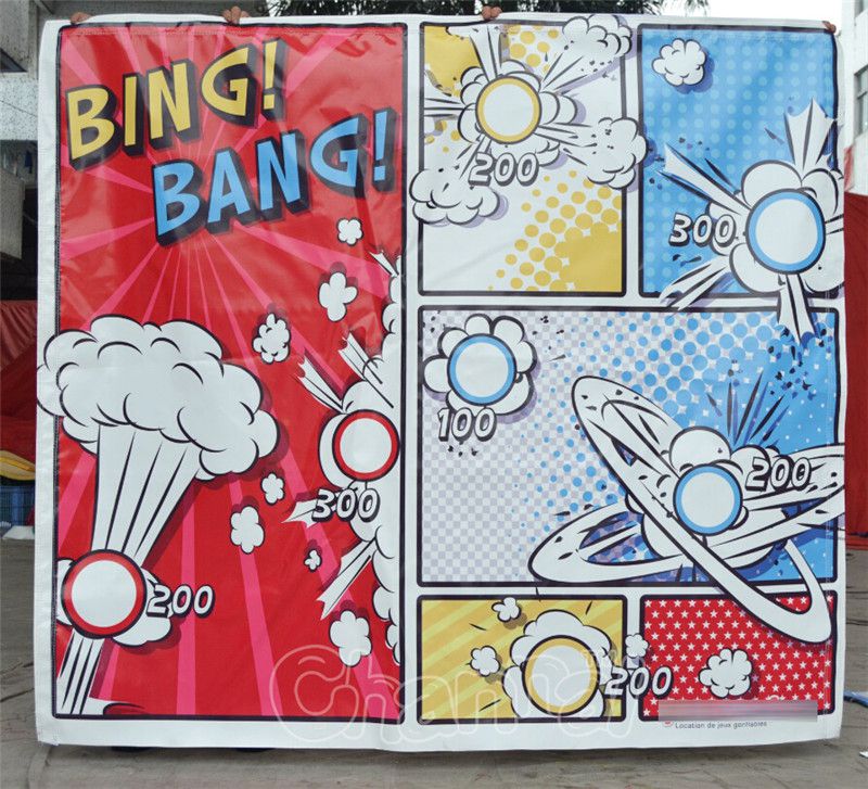 Inflatable Hockey Goalie Game Channal Inflatables