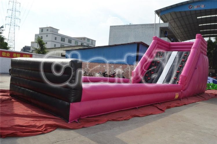 inflatable zorb ball ramp race track