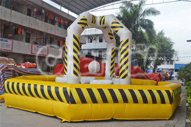 Wrecking Ball Bounce House - Channal Inflatables