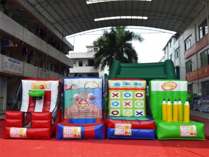 4in1 Inflatable Carnival Games Channal Inflatables