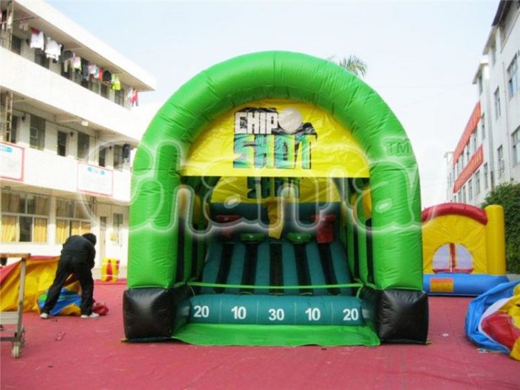 inflatable golf chip shot game for kids