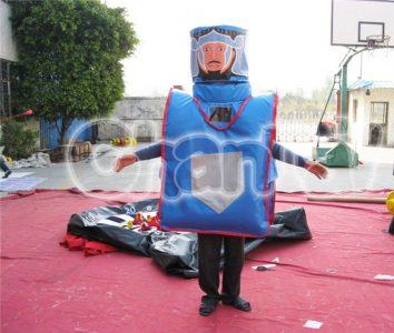 inflatable joust game suit