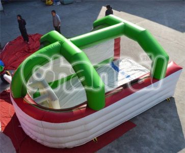 inflatable hockey game