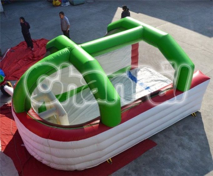 inflatable hockey game