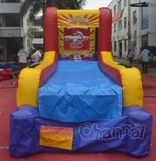 inflatable skee ball game for sale