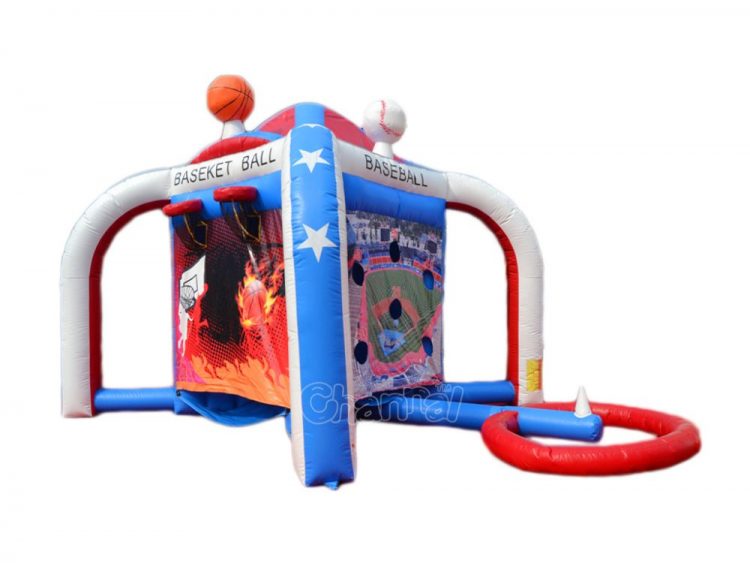4-in-1 inflatable sports games