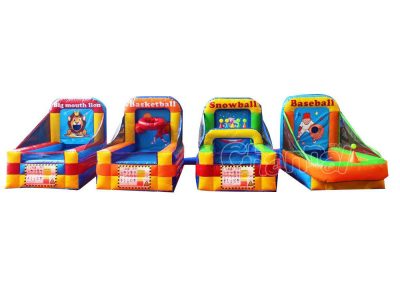 4 inflatable games set