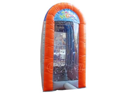 inflatable cash catching machine for kids and adults