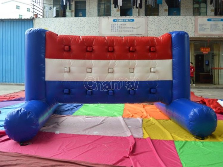 inflatable whack wall game