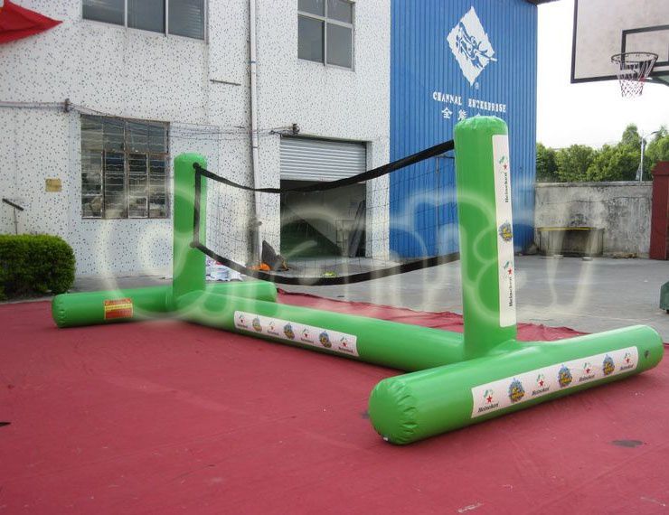 Inflatable Water Volleyball Net Channal Inflatables