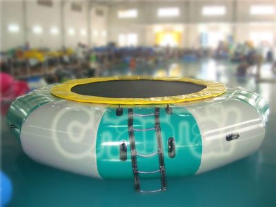 inflatable water floating trampoline
