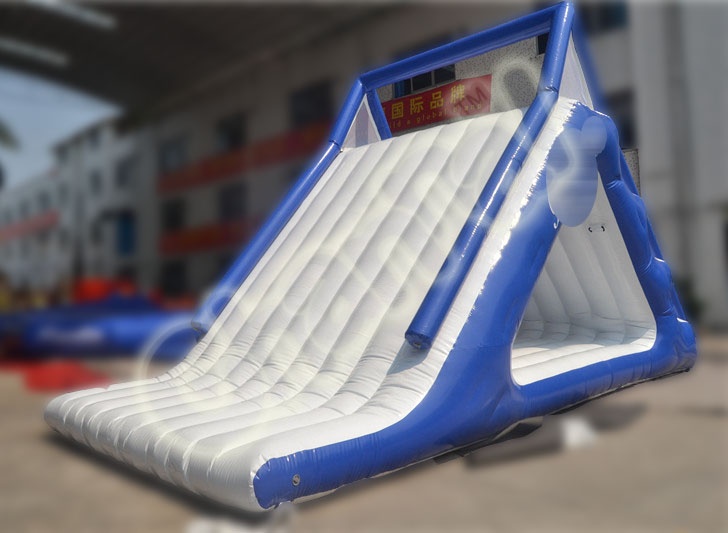 water floating slide inflatable for lake
