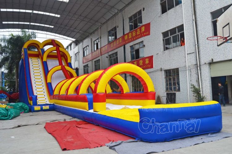 slip n slide inflatable water slides