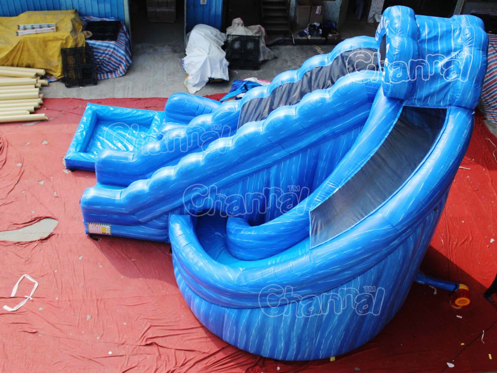 Corkscrew Inflatable Water Slide For Sale Channal Inflatables