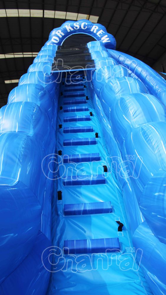 Corkscrew Inflatable Water Slide For Sale Channal Inflatables