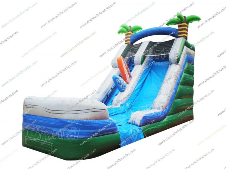 beach inflatable water slide