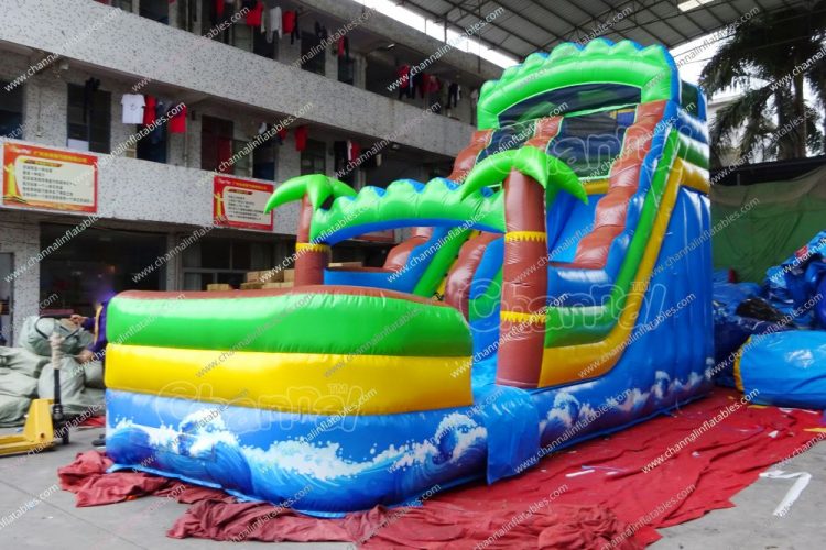 14ft tropical ocean waterslide