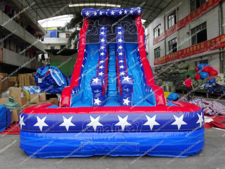 4th of July water slide for kids