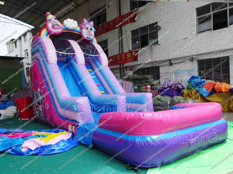 L.O.L doll pink water slide
