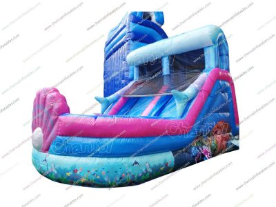 small pearl theme water slide