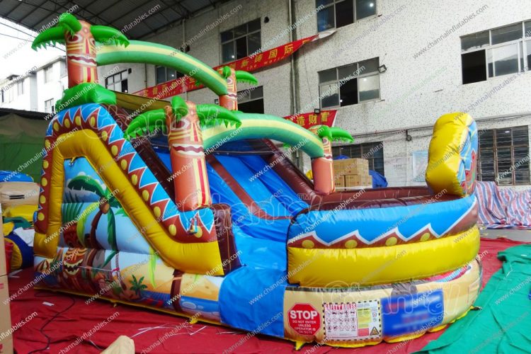 small totem waterslide