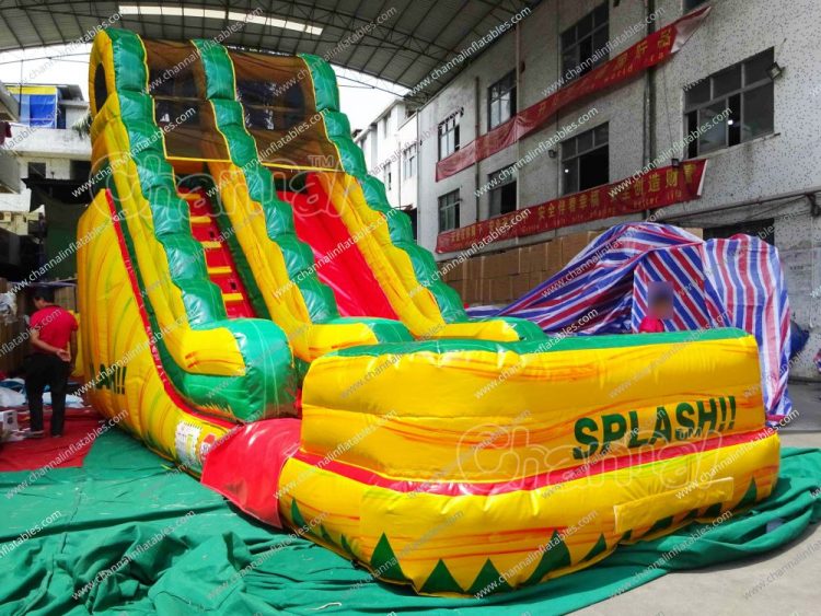 fiesta inflatable water slide