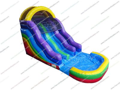multi use inflatable water slide