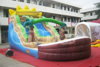 life's a beach inflatable water slide