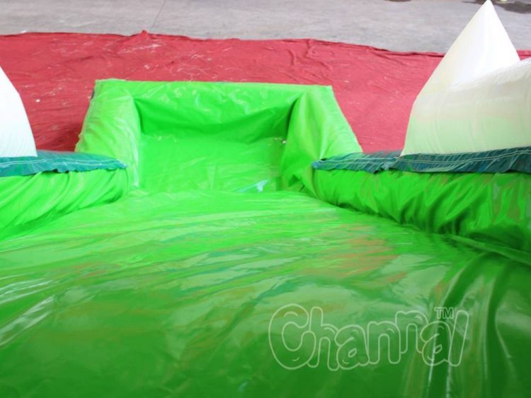 green water slide lane