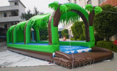 inflatable water slip n slide