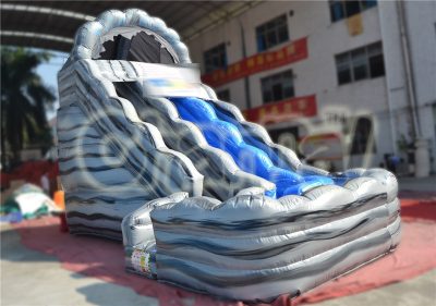 wild rapids inflatable water slide