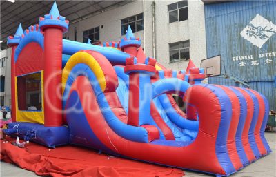 wild splash castle inflatable water combo