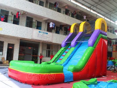 kids inflatable water slide