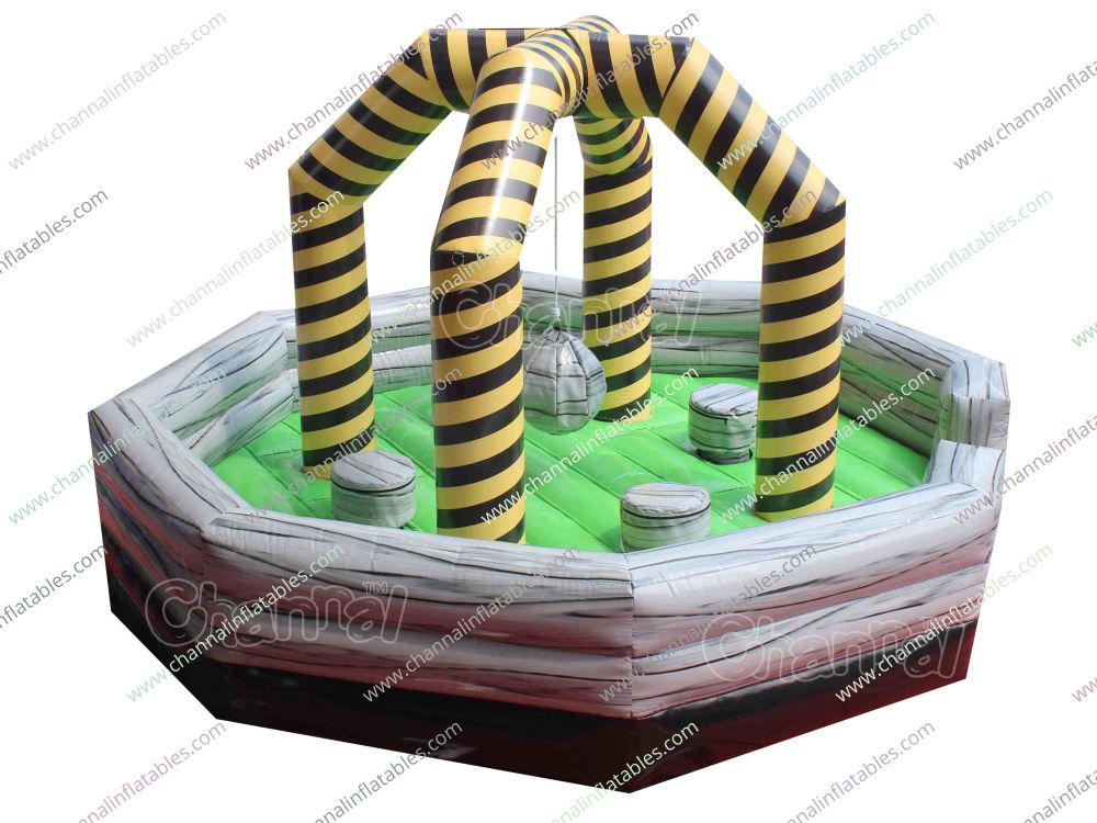 Wrecking Ball Bounce House - Channal Inflatables