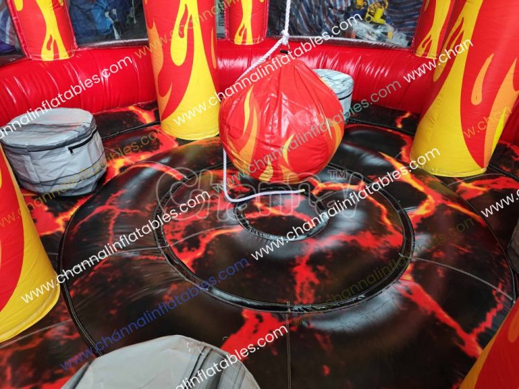 fireball inflated wrecking ball
