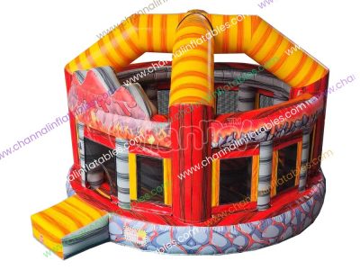 volcano inflatable wrecking ball