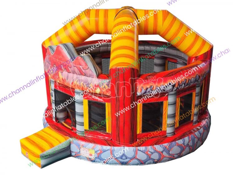 volcano inflatable wrecking ball