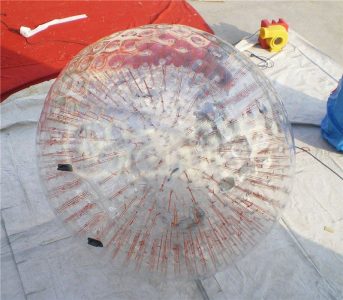 transparent zorb ball