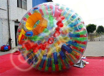 rainbow inflatable zorb ball